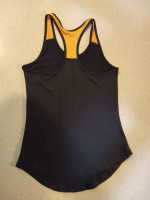 Grenade Wear Sport Fitness Black with Yellow Tank Top XS Mint Conditio