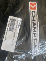 ChampCar Ladies Black and Orange Strap Top