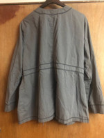1-Long sleeve Koi scrub top Gray size XL
