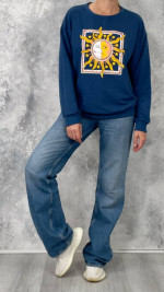 Navy blue Top