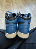 High Top Jordan 1- Dark Marina Blue