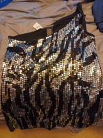 Sequins one-strap WetSeal top
