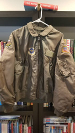 Vintage Bomber Jacket Top Gun