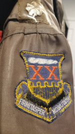 Vintage Bomber Jacket Top Gun