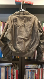 Vintage Bomber Jacket Top Gun