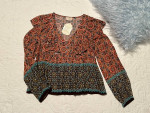 NWT Boho style Blouse Top XS