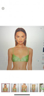 NWT Lovers & Friends No Boundaries Bikini Top