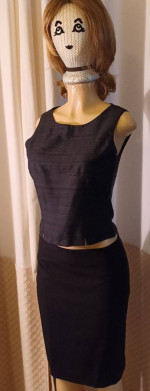 Vintage Henri Bendel Sleeveless Silk Top