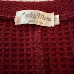 Comfy & Loose-Fitting Lucky More Waffle Weave Top