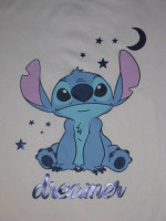 NEW Disney Stitch Ladies Large Pajama Top