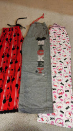 Pajama top and bottom