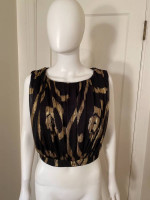 Black and Gold TOP Size 14