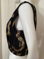 Black and Gold TOP Size 14