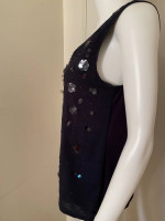 JONES NEW YORK NAVY TOP Size Small