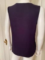 JONES NEW YORK NAVY TOP Size Small