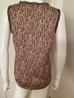 JONES NEW YORK ANIMAL PRINT TOP Size Small