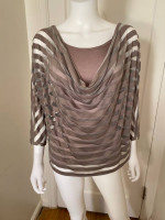 FYLO STRIPED TOP Size Medium