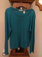 WOMENS PAJAMA TOP SIZE XL  (SET of 3)