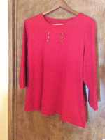 d&co red top size XL
