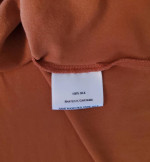 100% silk top by Eileen Fisher Size 1x pumpkin orange color