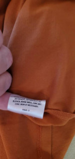 100% silk top by Eileen Fisher Size 1x pumpkin orange color