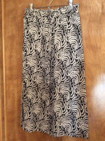 Skirt and top set