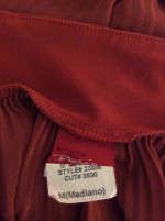 Orange spaghetti strap top