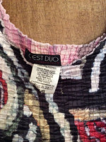 C’est Duo tank top size large