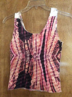 C’est Duo tank top size large