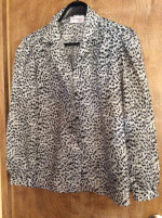 Black and white top size 38