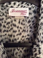 Black and white top size 38