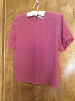 Silk top size small
