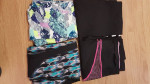 5x Sz M Victoria's Secret VSX Workout Leggings Tights + 2 Bra Cami Top