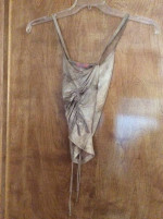 Forever 21 top cross back cami
