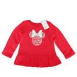 Disney’s Jumping Bean Minnie Mouse Baby Soft Fleece Holiday Top, 24 mo