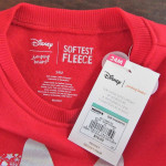 Disney’s Jumping Bean Minnie Mouse Baby Soft Fleece Holiday Top, 24 mo
