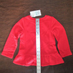 Disney’s Jumping Bean Minnie Mouse Baby Soft Fleece Holiday Top, 24 mo