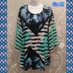 WOMENS BEAUTIFUL TUNIC TOP SIZE M