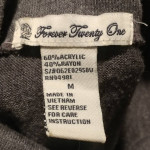 WOMENS GRAY TOP SIZE M