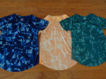 Women's summer/workout top + sports bra--size small