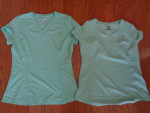 Women's summer/workout top + sports bra--size small