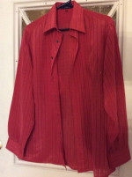 Vintage orange top size medium