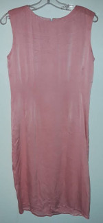 Pink silk top
