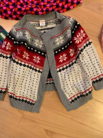 4-5t festive/Valentine’s dresses and sweaters