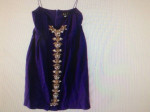 DRESS by Nicole Miller w/ Swarovsky crystals in the front-size 6/8