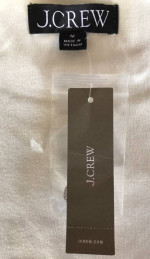 (NEW) (1 AVAILABLE) WOMEN’S J.CREW IVORY PERFECT-FIT TURTLENECK