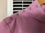 (NEW) (3 SIZES) WOMEN’S J.CREW CLASSIC PINK PERFECT-FIT TURTLENECK