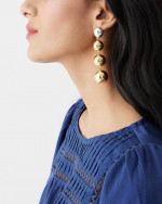 (NEW) (4 SIZES AVAILABLE) WOMEN’S J.CREW LACE-TRIM PUFF-SLEEVE T-SHIRT