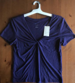 (NEW) (2 SIZES AVAILABLE) WOMEN’S A NEW DAY SHORT SLEEVE V-NECK LINEN