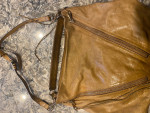 Rebecca Minkoff Shoulder Moto Tassels Zipper Pockets Leather Hobo Bag
